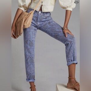 PILCRO Floral Patterned Jeans 
SIZE 27 Slim